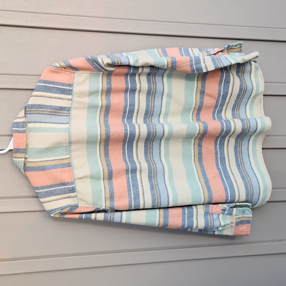 Pendleton Multicolor Striped Button Down Shirt - image 5